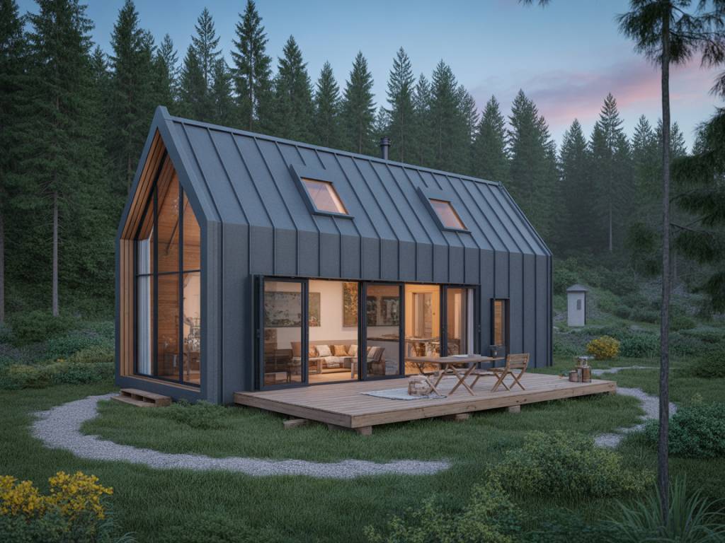 Off grid house ideas for sustainable design, energy independence and modern rustic living