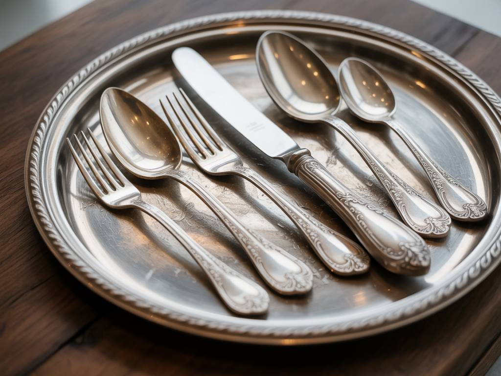 How to polish silverware safely for a lasting shine on trays, cutlery and heirloom pieces