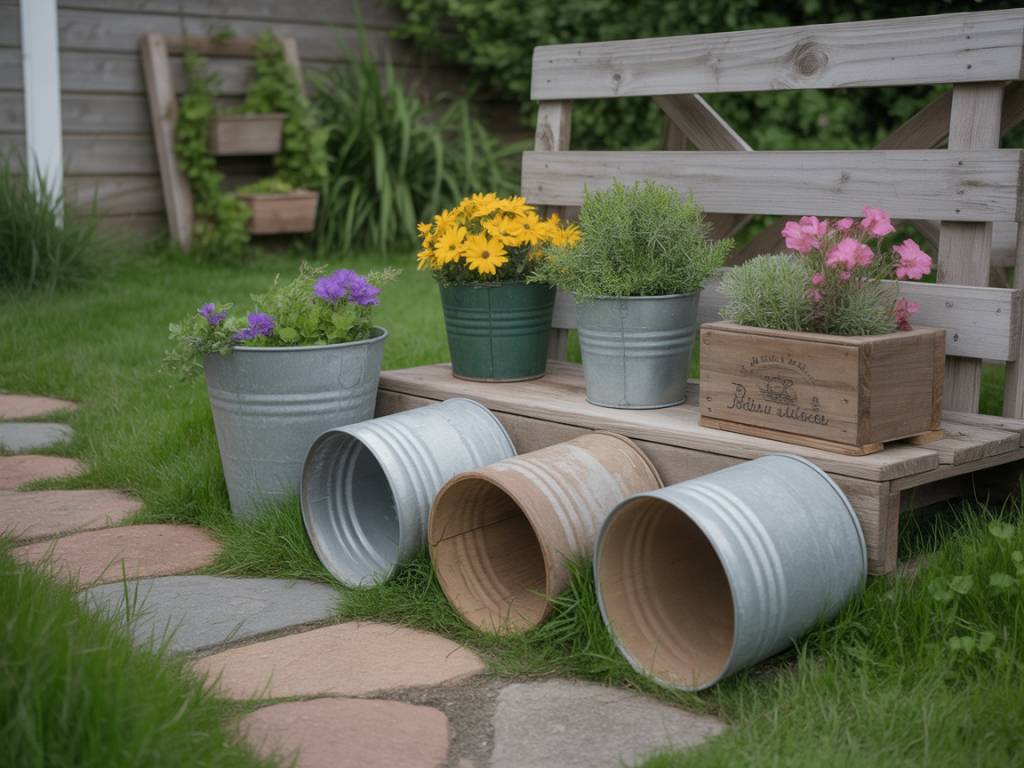 Creative Upcycling Ideas for Garden Decor: Turning Everyday Objects into Sustainable Outdoor Accents